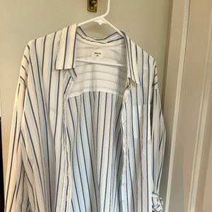 Wilfred Free Oversize Blouse (Relaxed Poplin) XS